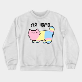 Pan Cat Crewneck Sweatshirt